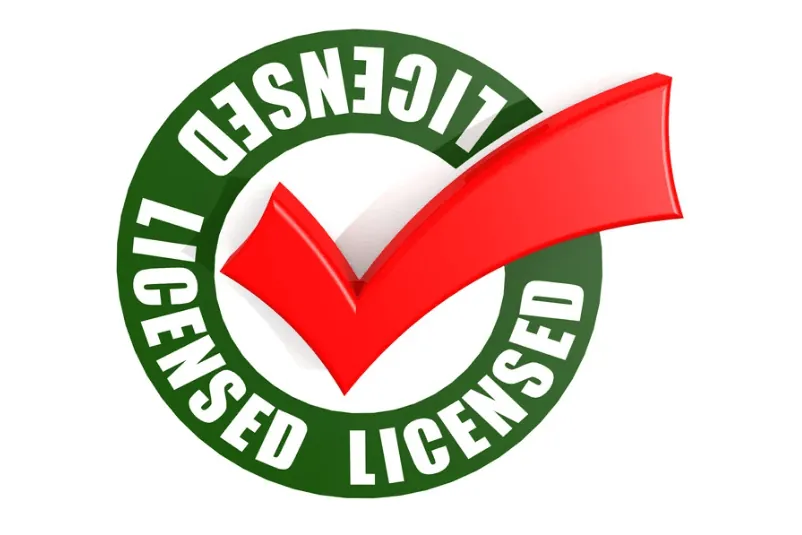 Licensed and insured badge